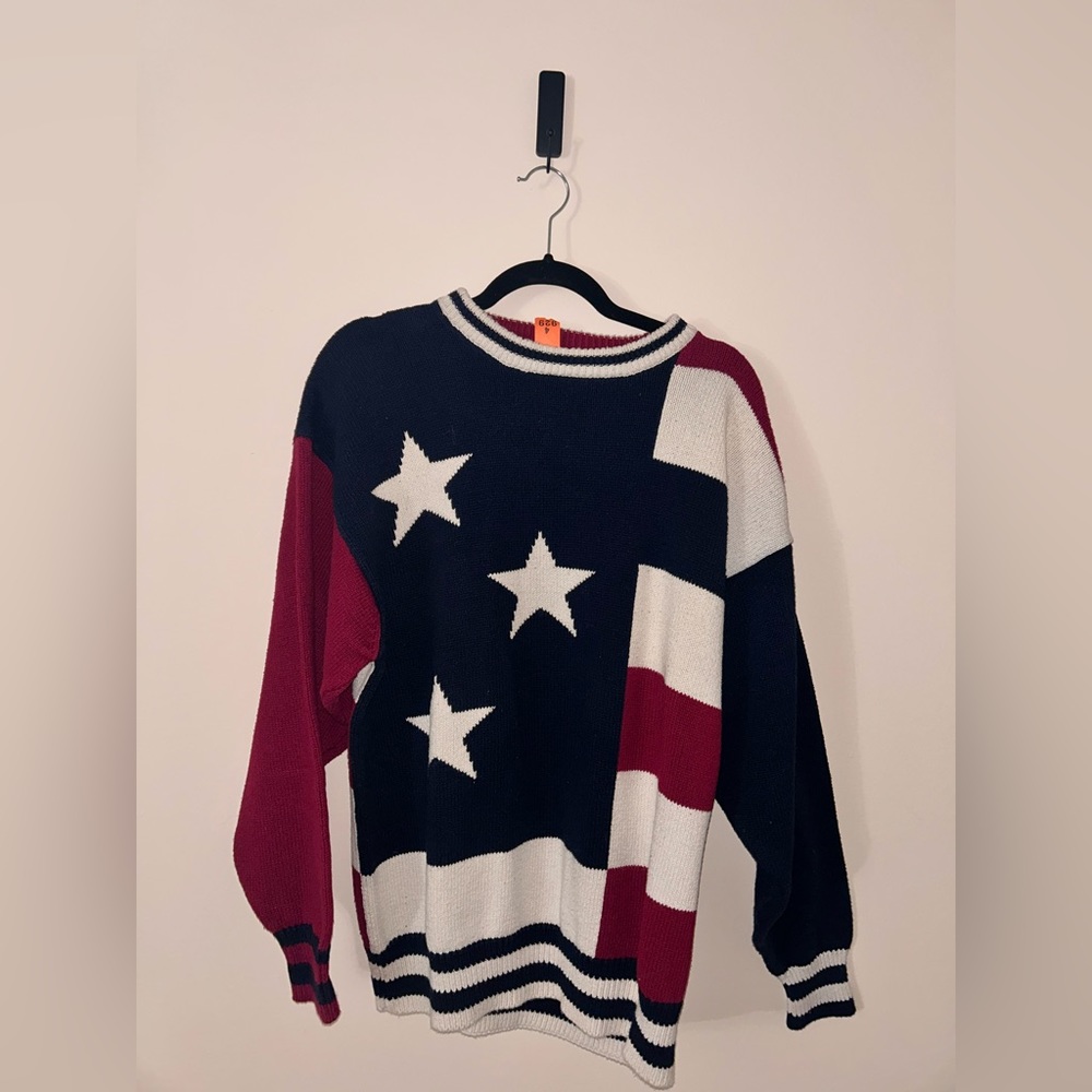 VINTAGE USA FLAG SWEATER